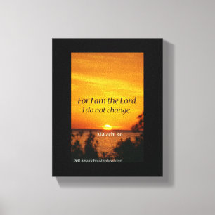 Lienzo Escritura bíblica Inspiradora