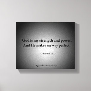 Lienzo Escritura bíblica Inspiradora