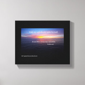 Lienzo Escritura bíblica Inspiradora