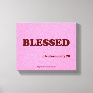 Lienzo Escritura bíblica Inspiradora