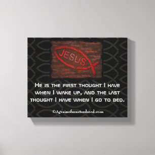 Lienzo Escritura bíblica Inspiradora