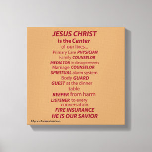 Lienzo Escritura bíblica Inspiradora