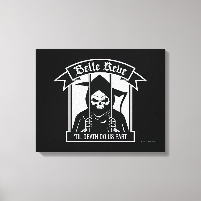 Lienzo Escuadrón suicida | Gráfico de Belle Reve Reaper (Anverso)