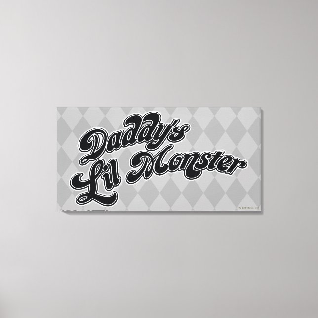 Lienzo Escuadrón suicida | Monstruo de la Mentira de Papi (Anverso)