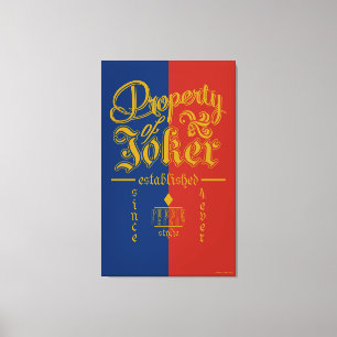 Lienzo Escuadrón suicida   Puddin Freaky