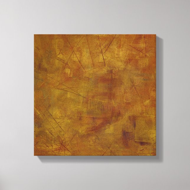 Lienzo Escuchar al sol (Anverso)