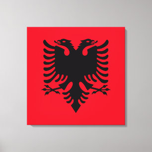 Lienzo Escudo de armas de Albania