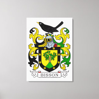 Lienzo Escudo de armas de Bisson
