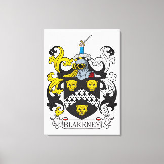 Lienzo Escudo de armas de Blakeney