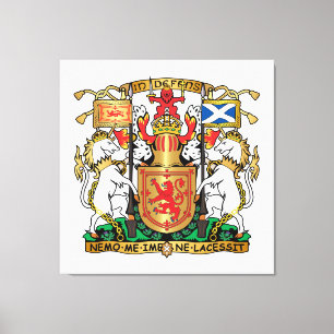 Lienzo Escudo de armas de Escocia