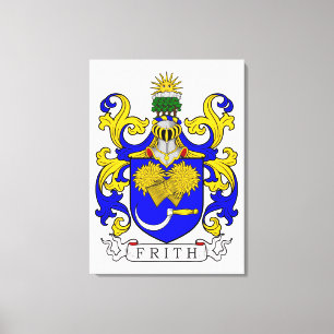 Lienzo Escudo de armas de Frith