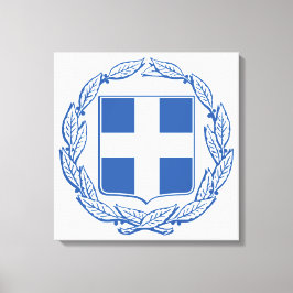 Lienzo Escudo de armas de Grecia