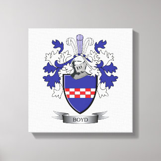 Lienzo Escudo de armas de la familia Boyd