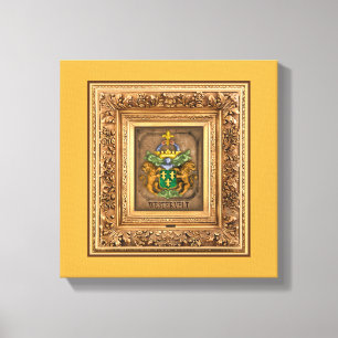 Lienzo Escudo de Armas de la Familia Holandesa Van Wester