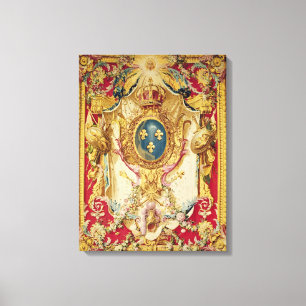 Lienzo Escudo de armas de la familia real francesa