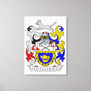 Lienzo Escudo de armas de los criados