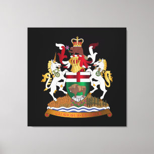 Lienzo Escudo de armas de Manitoba