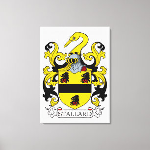 Lienzo Escudo de armas de Stallard
