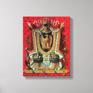 Lienzo Escudo de armas del imperio francés