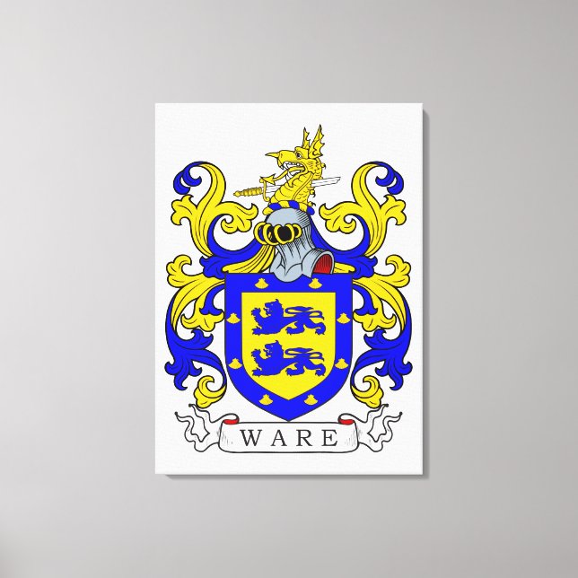Lienzo Escudo de armas I (Anverso)