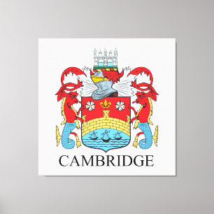 Lienzo Escudo de Cambridge