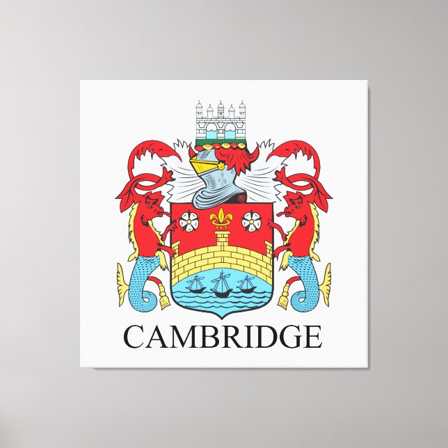 Lienzo Escudo de Cambridge (Anverso)
