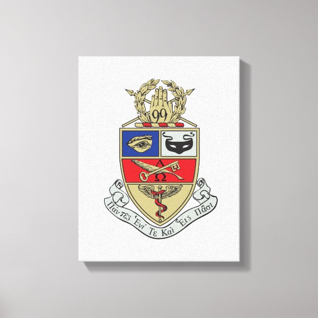 Lienzo Escudo de Kappa Psi (Anverso)