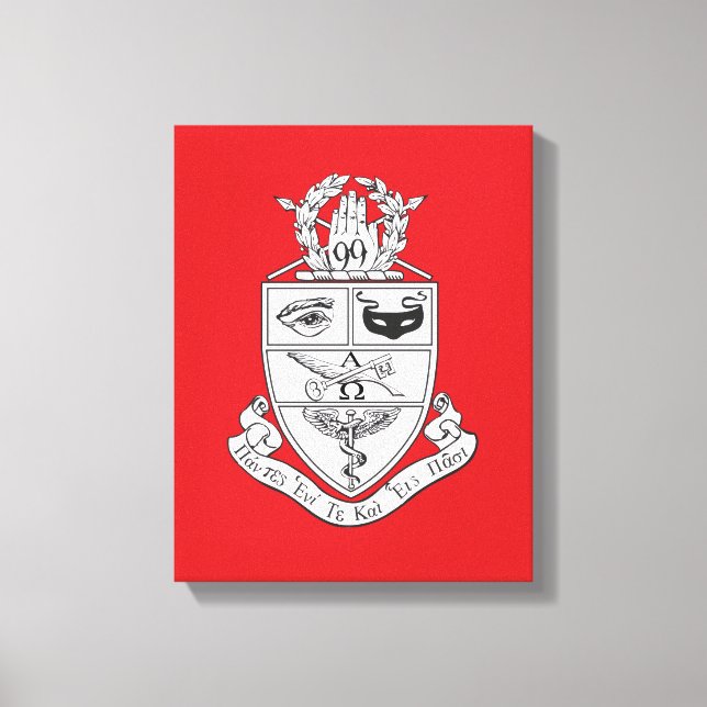 Lienzo Escudo de Kappa Psi (Anverso)