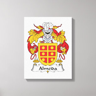 Lienzo Escudo de la familia de Almeida