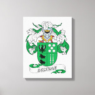 Lienzo Escudo de la familia de Beltran