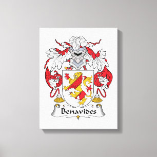 Lienzo Escudo de la familia de Benavides