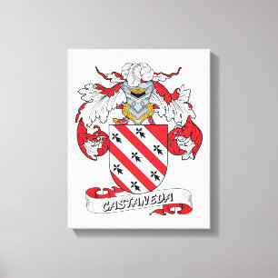 Lienzo Escudo de la familia de Castaneda