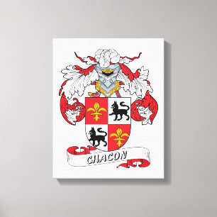 Lienzo Escudo de la familia de Chacon