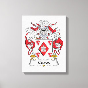 Lienzo Escudo de la familia de Cueva