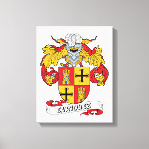 Lienzo Escudo de la familia de Enríquez