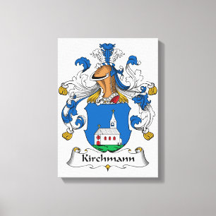 Lienzo Escudo de la familia de Kirchmann