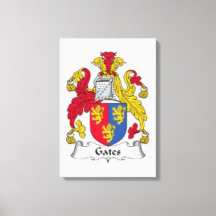 Lienzo Escudo de la familia de las puertas