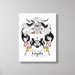 Lienzo Escudo de la familia de Loyola