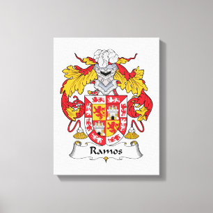 Lienzo Escudo de la familia de Ramos