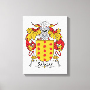 Lienzo Escudo de la familia de Salazar