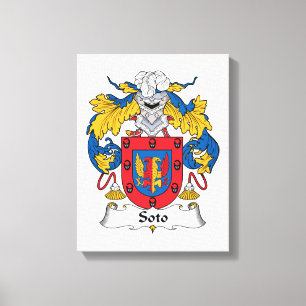 Lienzo Escudo de la familia de Soto