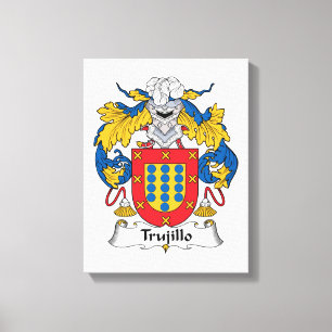 Lienzo Escudo de la familia de Trujillo