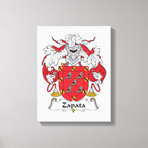 Lienzo Escudo de la familia de Zapata