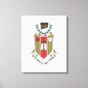 Lienzo Escudo de la Fraternidad Musical Sigma Alpha Iota