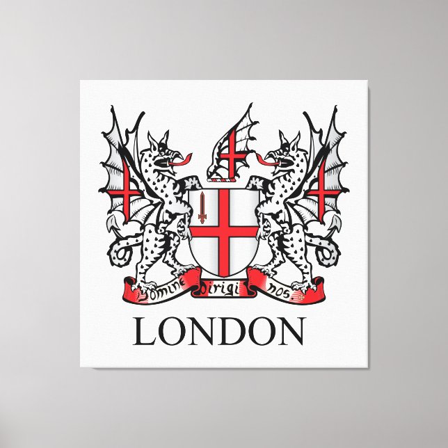 Lienzo Escudo de Londres (Anverso)