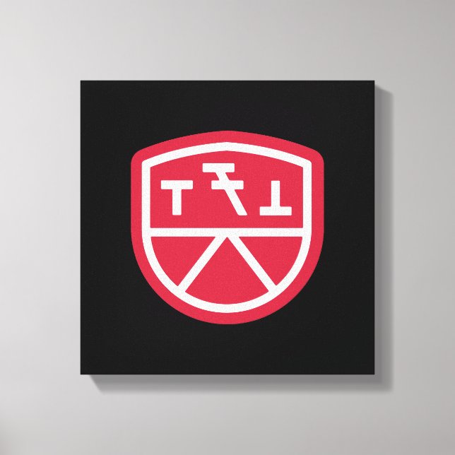 Lienzo Escudo de Phi Sigma Kappa (Anverso)