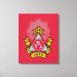 Lienzo Escudo de Phi Sigma Kappa