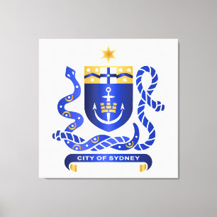 Lienzo Escudo de Sidney
