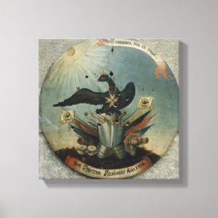 Lienzo Escudo de un oficial prusiano, 1764