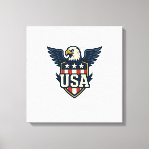 Lienzo ESCUDO del águila de los Estados Unidos — Escudo d